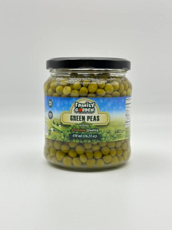 FAMILY GARDEN Green Peas 450ml