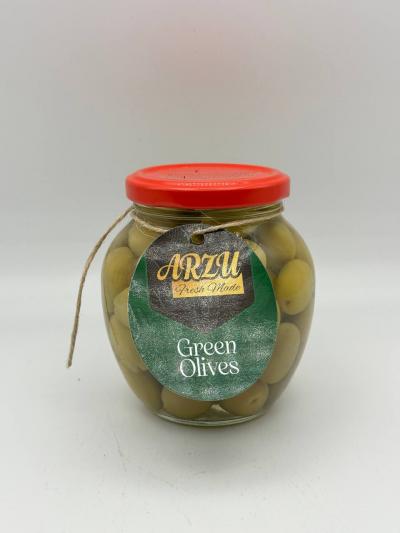 ARZU Fresh Made Green Olives 550g