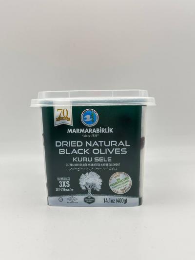 MARMARABIRLIK Dried Natural Black Olives 400g