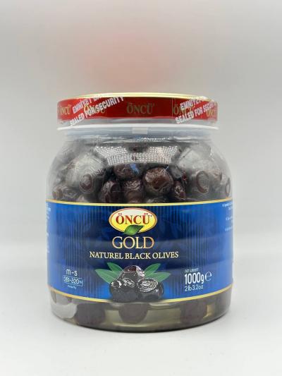 ONCU GOLD Natural Black Olives 1000g