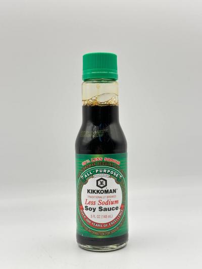 KIKKOMAN Less Sodium Soy Sauce 148ml