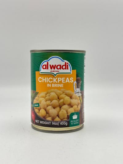 AL WADI Chickpeas in Brine 400g