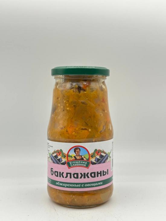 Ugoshenie Clavyanki Eggplant Fried with Vegetables 520g