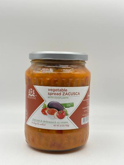 BELEVINI Vegetable Spread ZACUSCA with Eggplants 700g