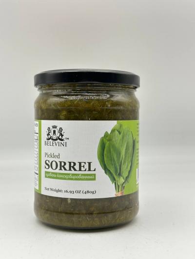 BELEVINI PICKLED SORREL 480G