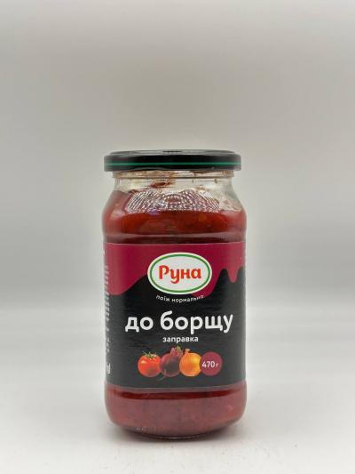 RUNA Sauce Zapravka Dlya Borscha 470g