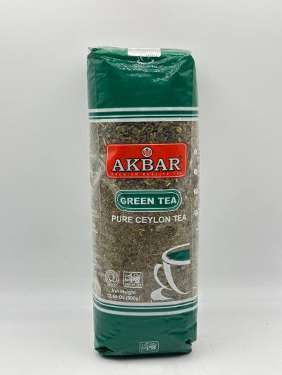 AKBAR GREEN TEE PURE CEYLON 500G