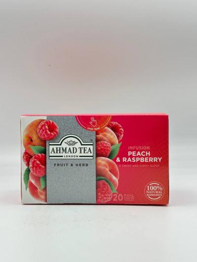 AHMAD PEACH & RASPBERRY TEA 36G