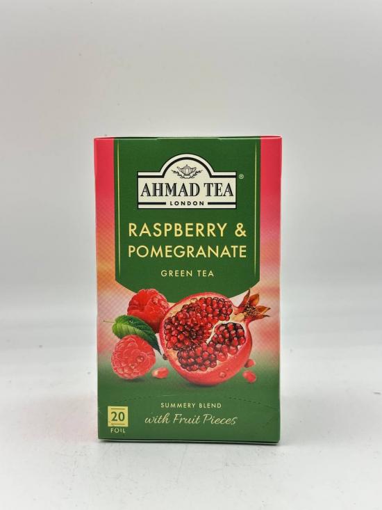 AHMAD  RASPBERRY & POMEGRANATE GREEN TEA