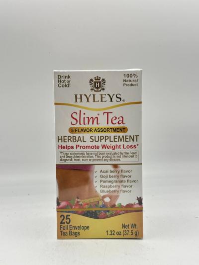 HYLEYS SLIM TEA 5 FLAV 37.5G