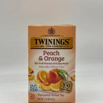 TWININGS PEACH & ORANGE 50G