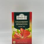 AHMAD TEA STRAWBERRY SENSATION BLACK TEA 40G