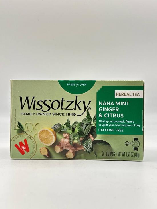 WISSOTZKY Nana Mint Ginger & Citrus 40g