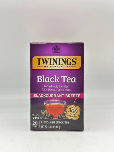 Twinings Blackcurrant Breeze Black Tea 40g