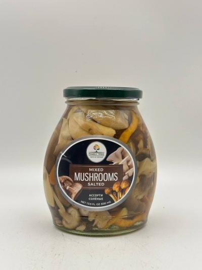 MIXED MUSHROOMS SALTED 580ML