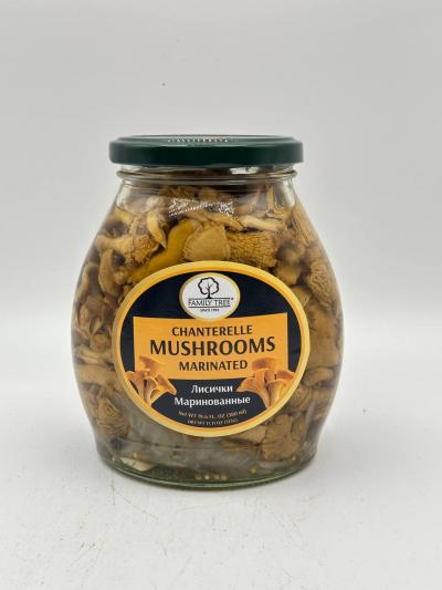 F.T. CHANTRELLE MUSHROOMS MARINATED 580ML