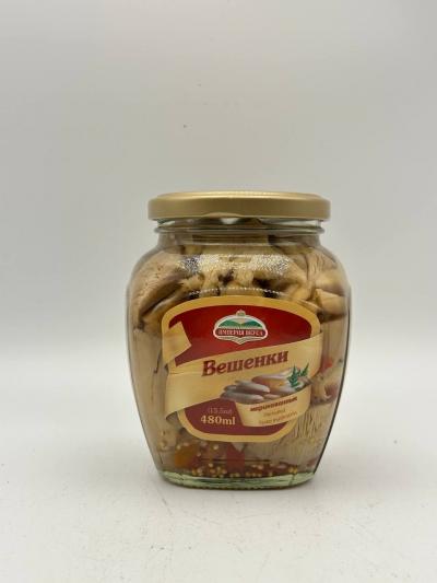 MARINATED OYSTER MUSHROOMS 480ML