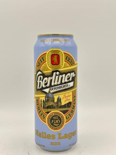 BERLINER HELLES LAGER BEER 0.9 OZ