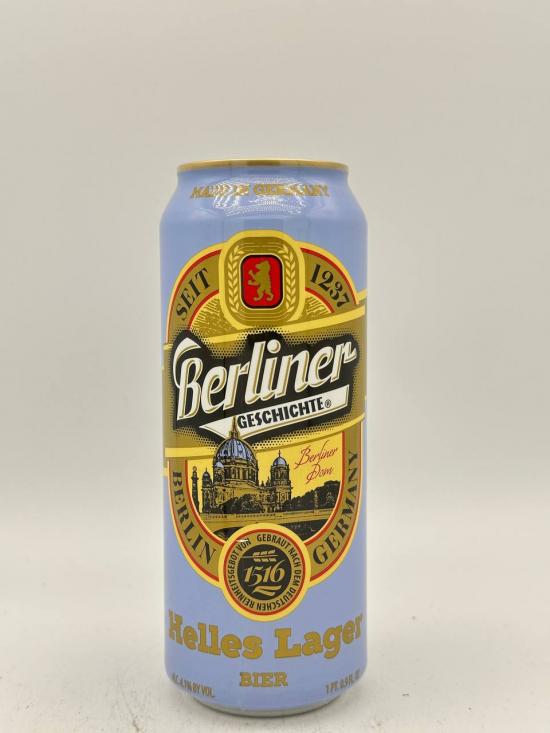 BERLINER HELLES LAGER BEER 0.9 OZ