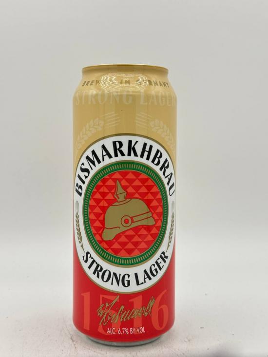 BISMARKHBRAU STRONG LAGER 0.9 OZ