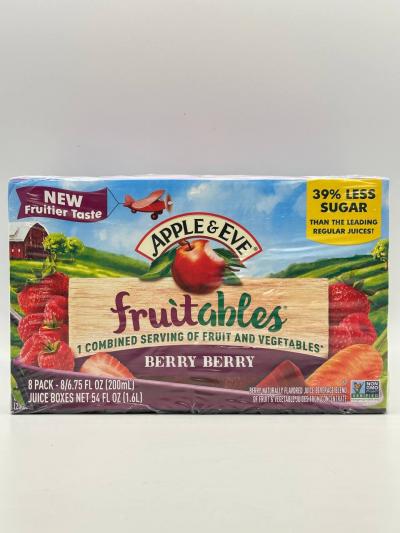 APPLE & EVE BERRY BERRY JUICE X8 200ML