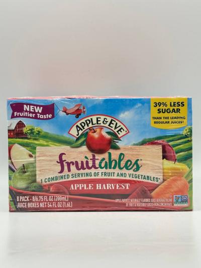 APPLE & EVE FRUITABLES APLE HARVEST JUICE X8 200ML