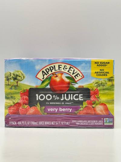 APPLE & EVE VERY BERRY X8 200ML