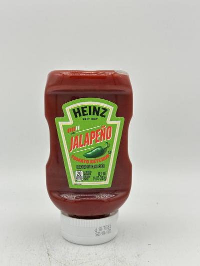 HEINZ TOMATO KETCHUP blended with jalapeño 397g