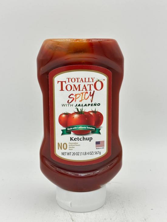 TOTALLY Tomato Spicy with Jalapeño Ketchup 567g