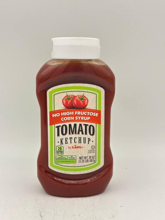 Tomato Ketchup No Hight Fructose Corn Syrup by LiDL 567g