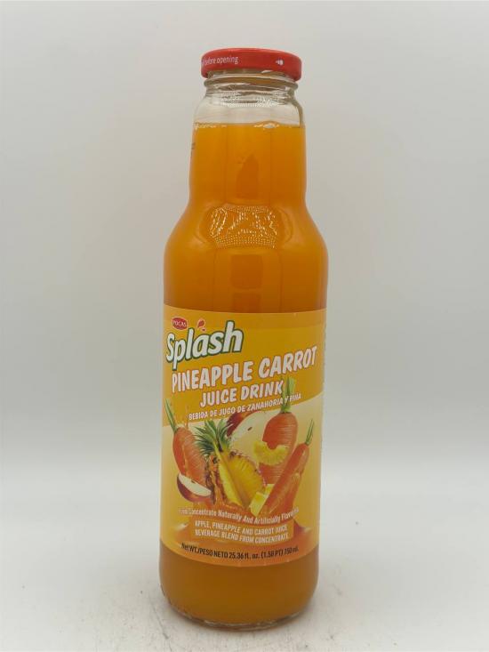 Splash Pineapple  Carrot Juice Drink 750ml