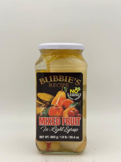 BUBBIE'S RECIPE MIXED FRUIT 860g