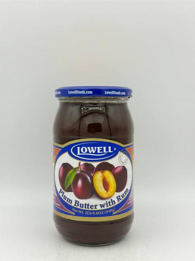 LOWELL Plum Butter with Almonds 930g