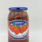 LOWELL Strawberries in Light Syrup 880g