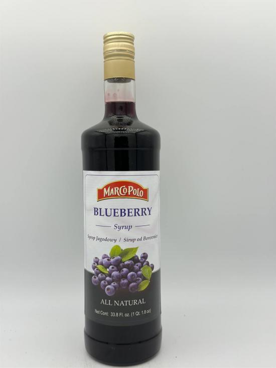 MARCOPOLO Blueberry Syrup All Natural 33.8fl.oz