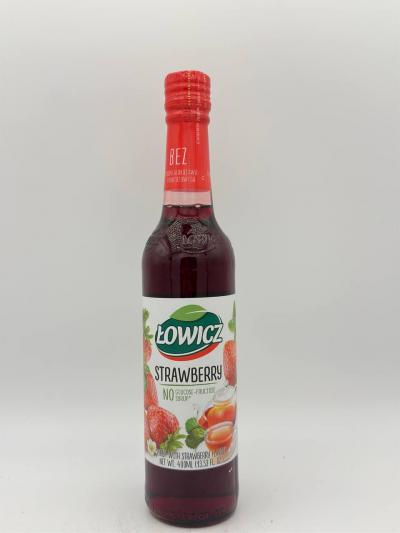 LOWICZ Syrup with Strawberry Flv 400ml