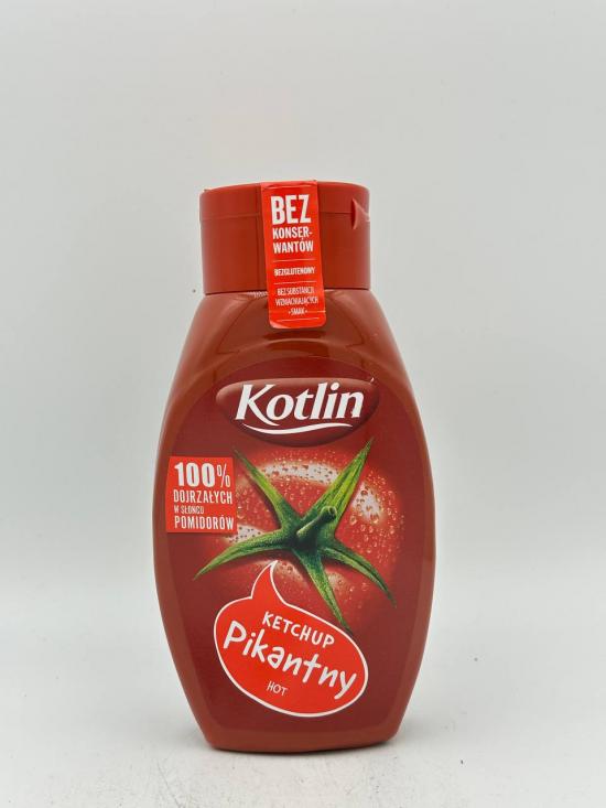 KOTLIN KETCHUP PIKANTNY HOT 450g