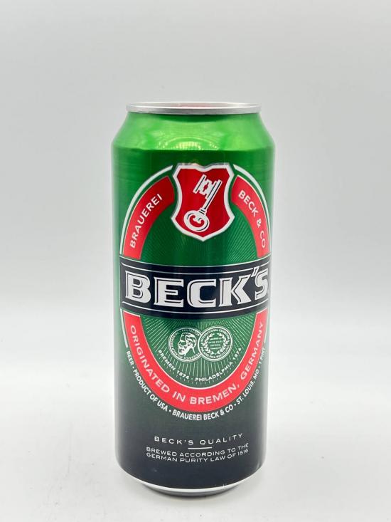 BECK'S Orginated In Bremen, Germany Beer