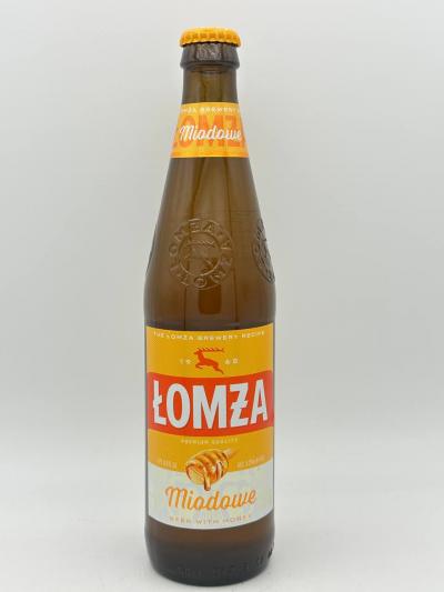 Lomza Miodowe beer with honey 500ml