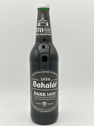 Bakalar dark lager beer 0,9 oz