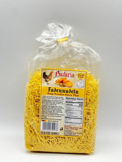 BAVARIA SOUP NOODLS EXTRA THIN 500g