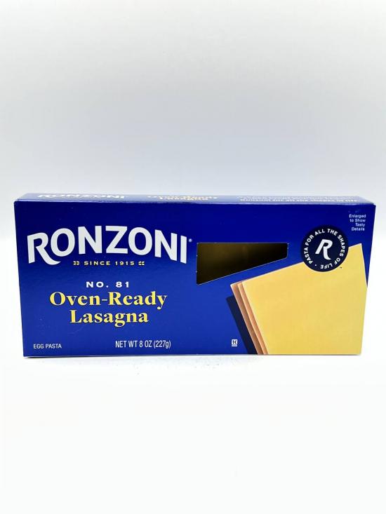 RONOZNI OVEN - READY LASAGNA 227g