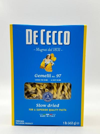 DECECCO GEMELLI SLOW DRIED PASTA 453g