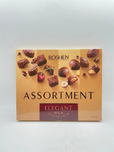 ROSHEN ASSORTMENT ELEGANT MILK CHOCOLATES 145G