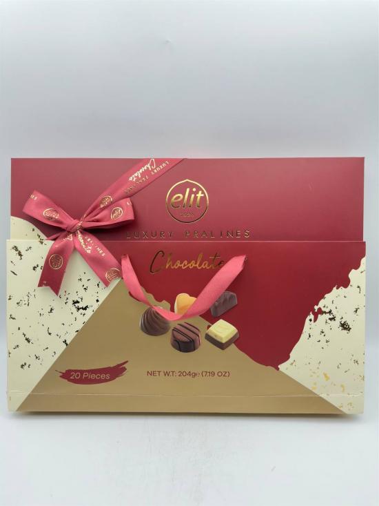 ELIT LUXURY PRALINES CHOCOLATE 204G 20PC