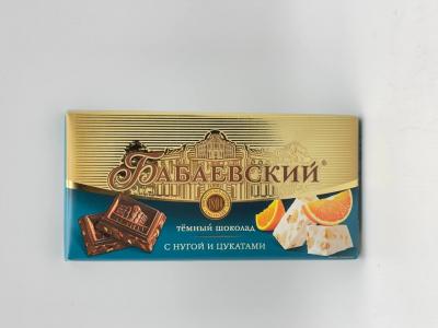 BABAEVSKY WITH NOUGAT  & CANDLED FRUIT 90G