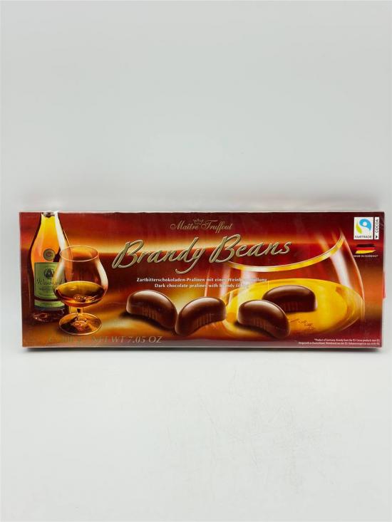 BRANDY BEANS DARK CHOCOLATE 200G