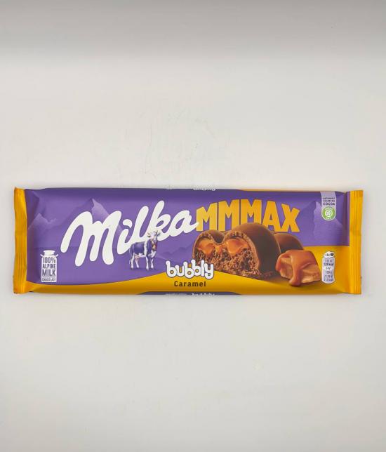 MILKA MMMAX BUBBLE CARAMEL 100G