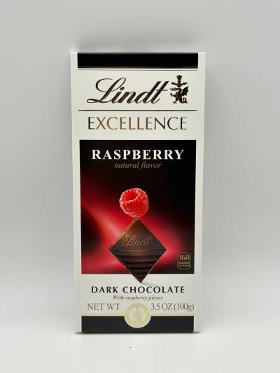 LINDT EXCELLENCE RASPBERRY FLAV DAEK CHOCO 100G