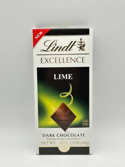 LINDT LIME FLAV DARK CHOCO 100G